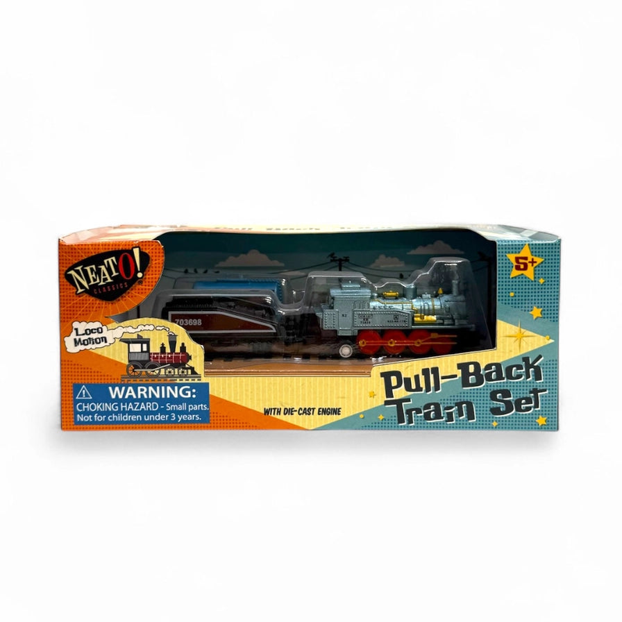 Neato! Pull Back Train Set-Retro