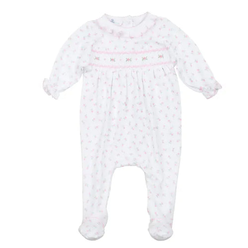 MB Juliette's Classics Smocked Footie
