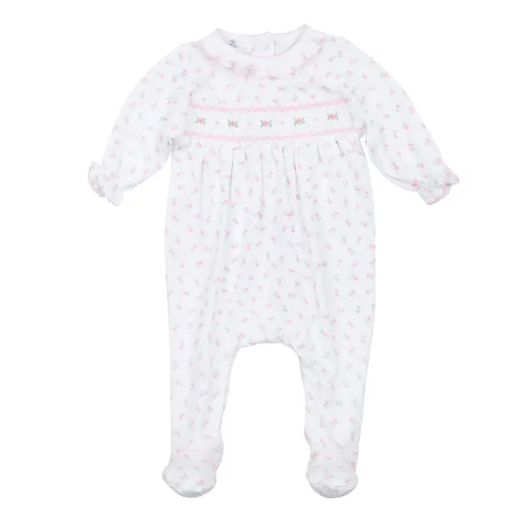 MB Juliette's Classics Smocked Footie