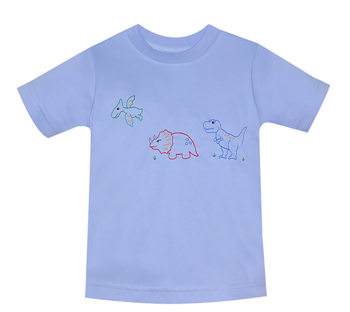 RN Houston Dinosaur Shirt-Blue