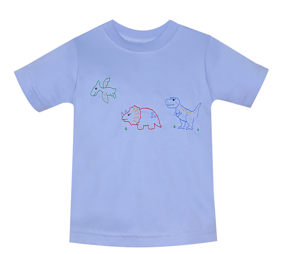 RN Houston Dinosaur Shirt-Blue