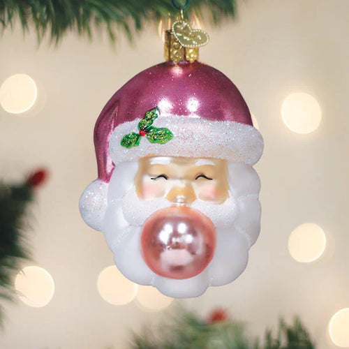 Bubble Gum Papa Noel Ornament