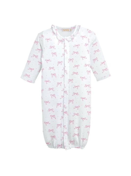 BCC Tiny Pretty Bows Printed Converter Gown w/ Ruffle