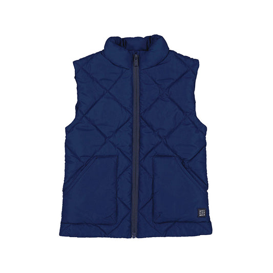 Mayoral Ink Blue Puffer Vest