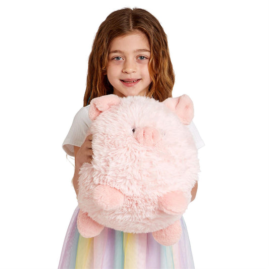 Two's Co. Piggy Snuggle Puff Large Plush