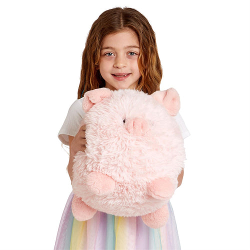 Two's Co. Piggy Snuggle Puff Large Plush