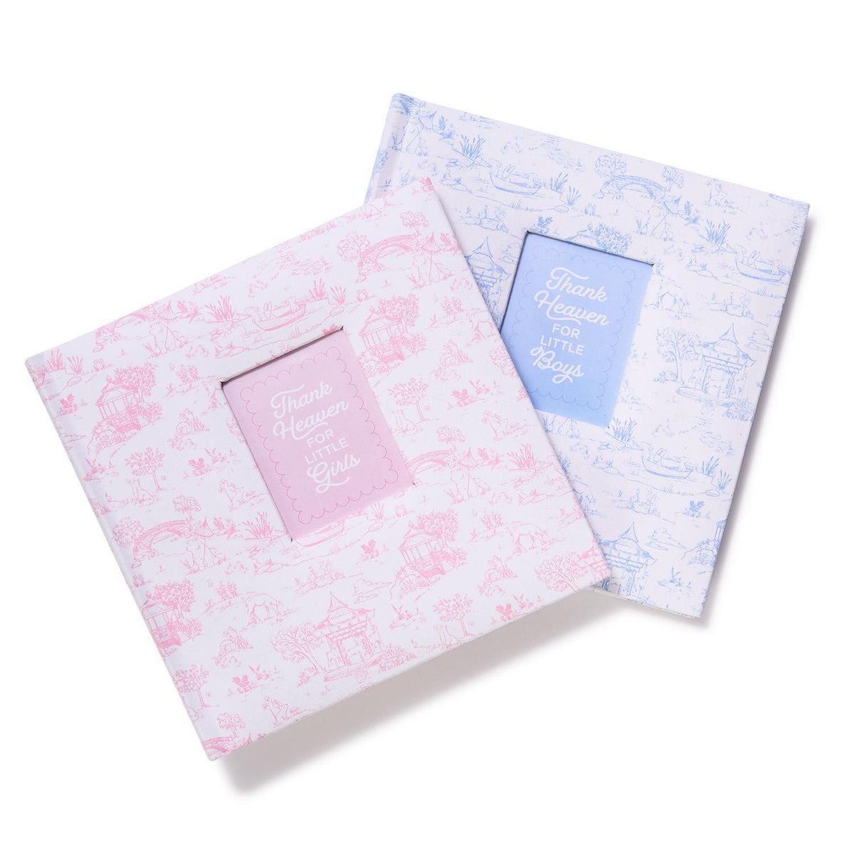 Two's Co. Animal Toile Fabric Cover Photo Album