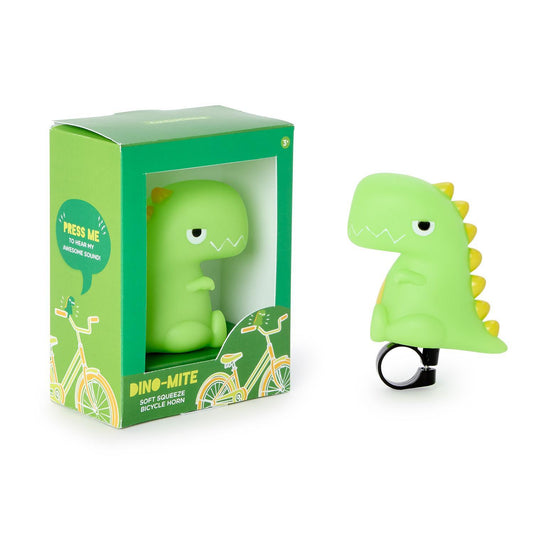 Two's Co. Dino Soft Squeezable Bike Horn