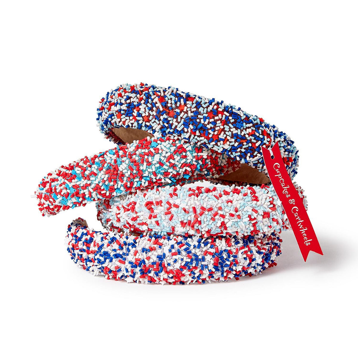 Red,White & Be-You-Tiful Sprinkles Headband