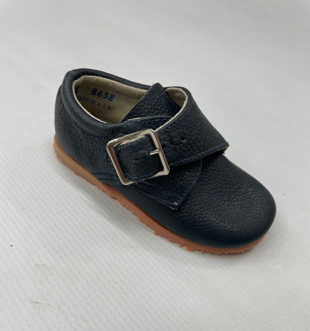 Kepner Scott Navy Parker Buckle Shoe