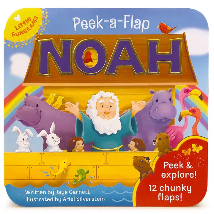 Peek A Flap Noah Interactive Board Book