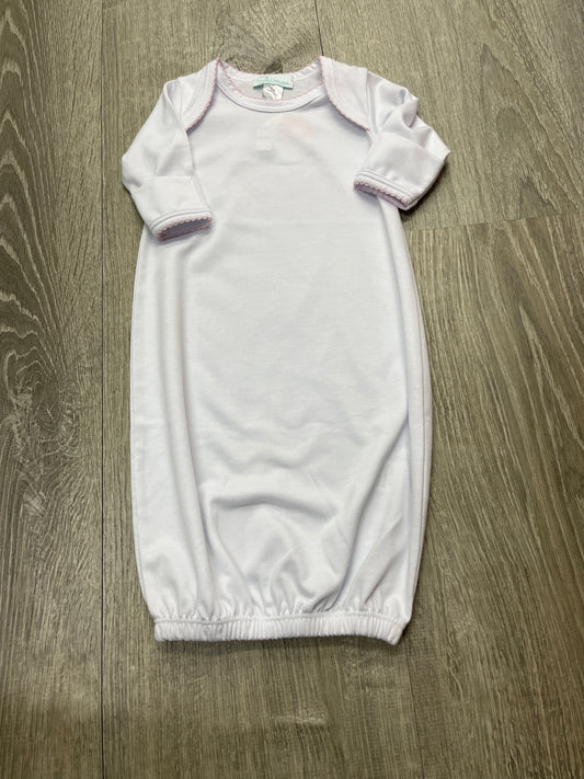 Shimoa White w/Pink Picot Edge Gown