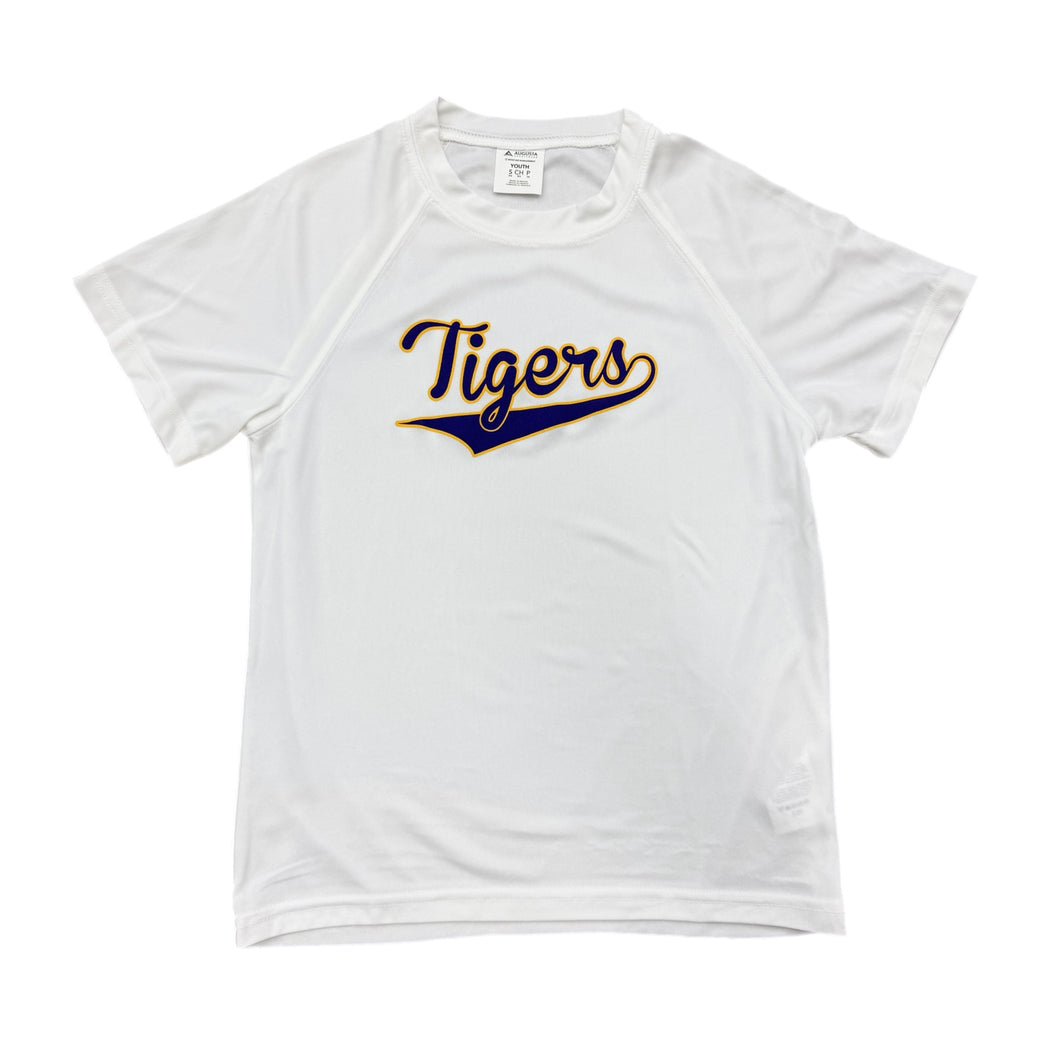 Azarhia White Tigers Dri Fit Baseball Shirt
