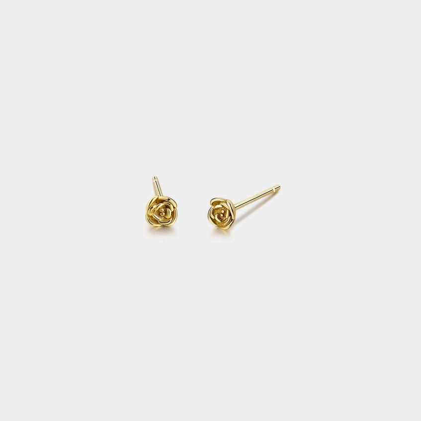 Perimade Rose Flower Earrings