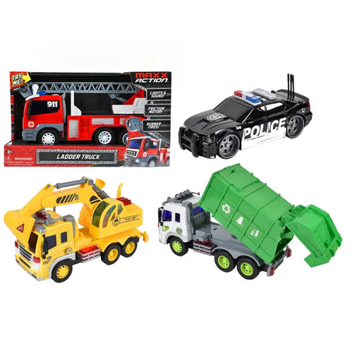 Maxx Action Lights & Sounds Assorted Vehicles