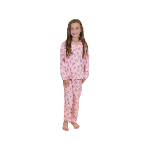 Jane Marie Christmas Candy Silky PJ Set