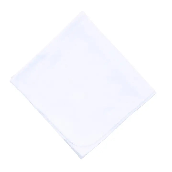 MB Essentials Receiving Blanket White Trim