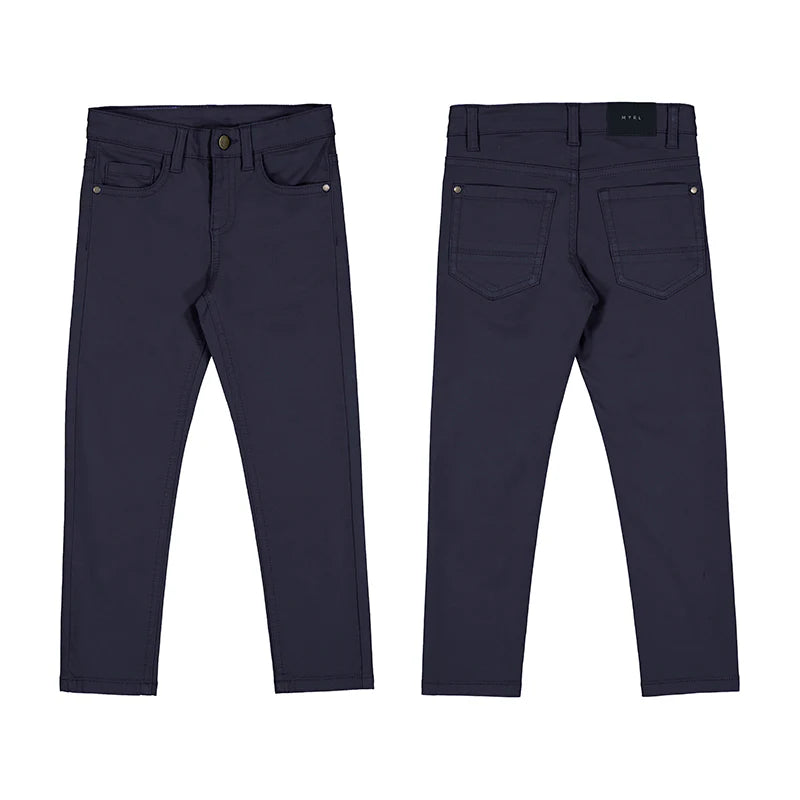 Mayoral 5 pocket slim pant-Navy