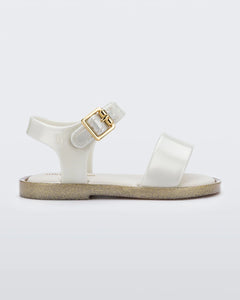 Mini Melissa Mar Sandal-White