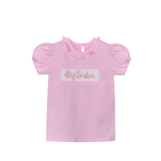 RN Emma Blouse-Big Sister Pink