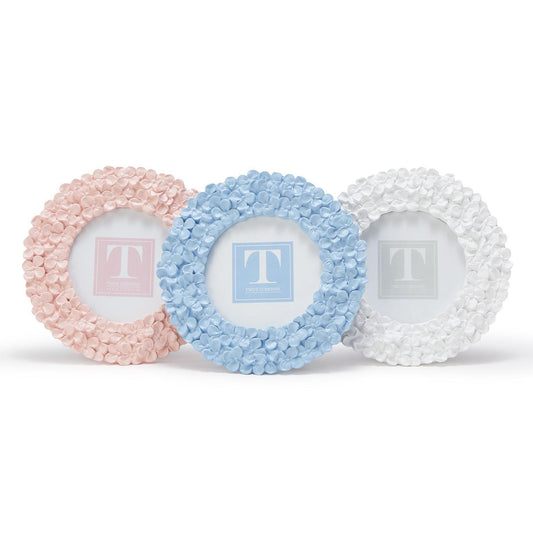 Two's Co. Hydranga Round Photo Frame