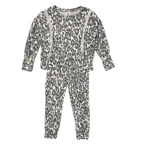 Erge Leopard Jogger Set