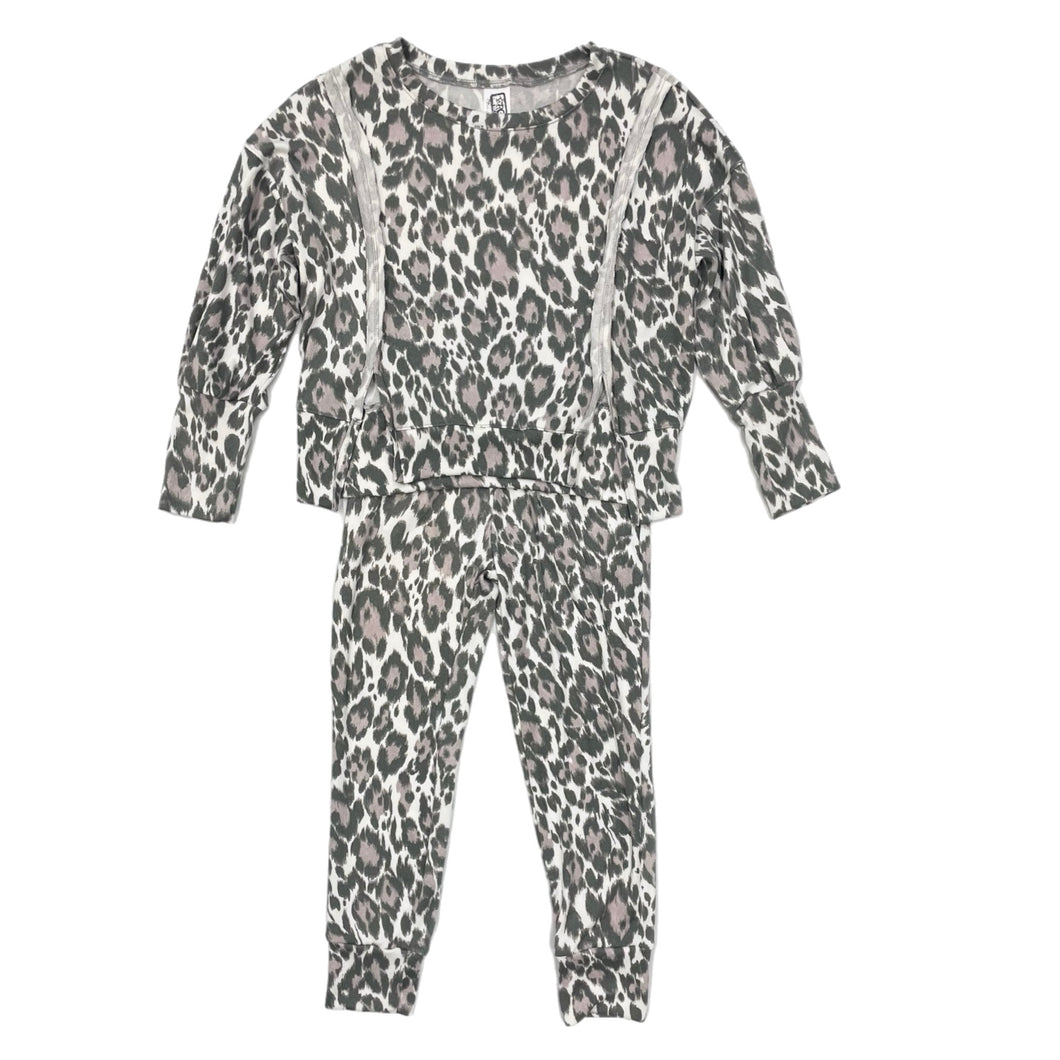 Erge Leopard Jogger Set