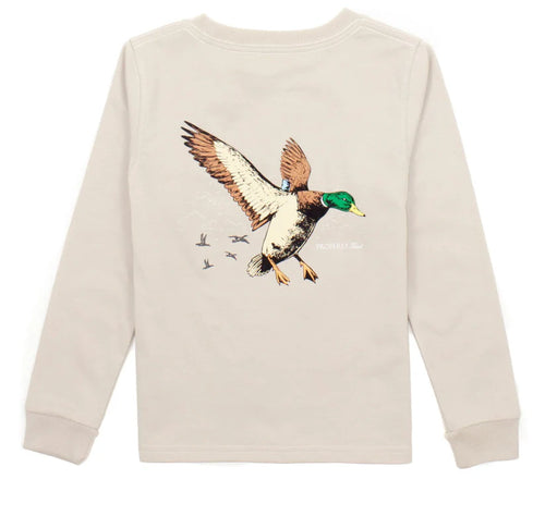Properly Tied Mallard Flight L/S Tee-Linen