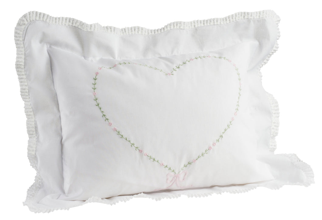 Feltman Floral Heart Pillow Sham