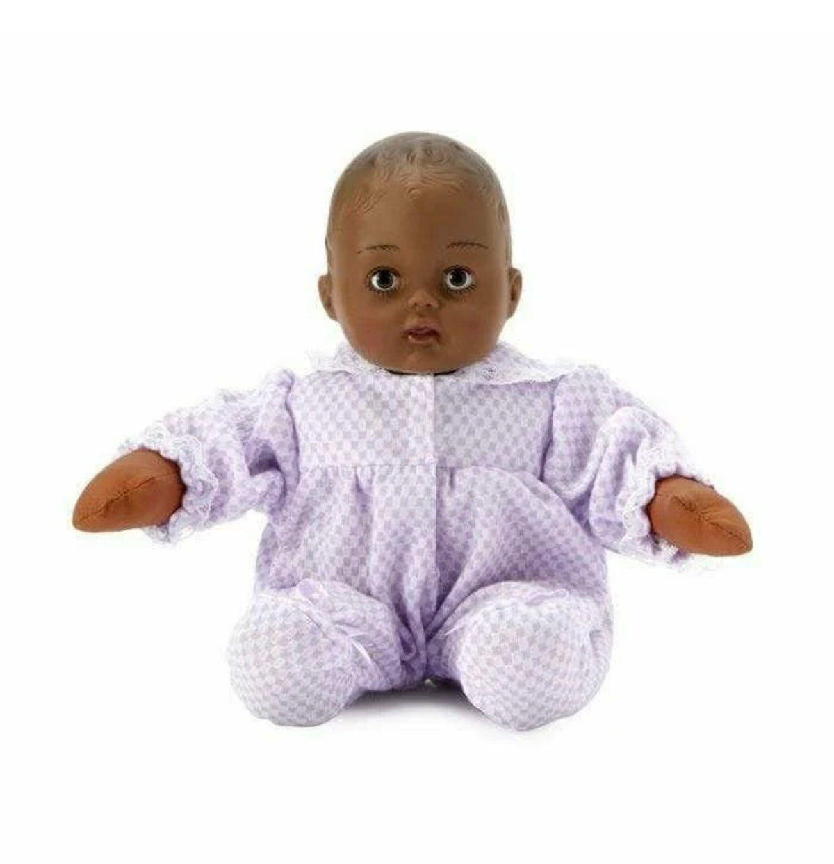 Madame Alexander Lavender Check Huggums