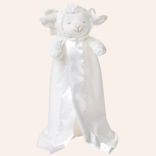 Elegant Baby Prayer Lamb Blankie