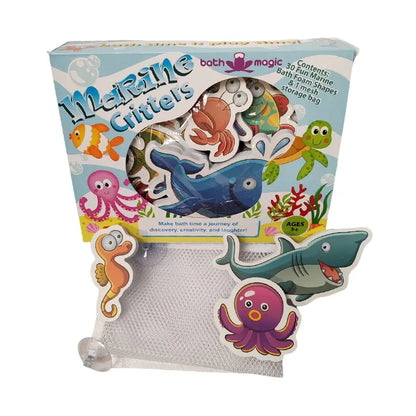 Fizzles Sticky Bath Foam Critters (30 Pieces)