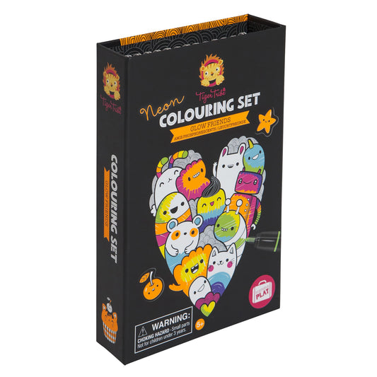 Schylling Glow Friends-Neon Color Set