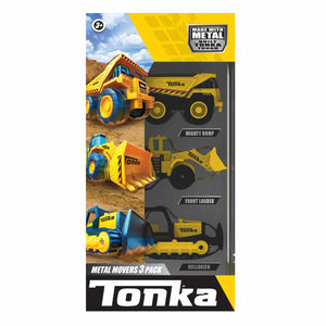 Schylling Metal Movers Tonka 3 Pack