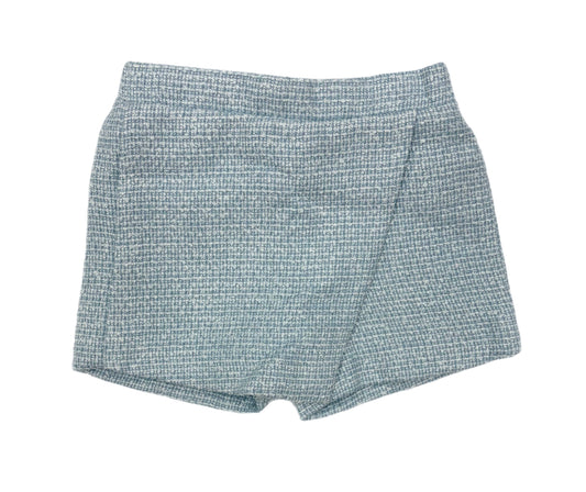Lulu Bebe Tweed Skort-Lt. Blue