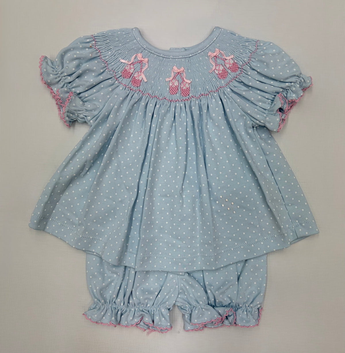 Ballet Polka Dot Bishop Set