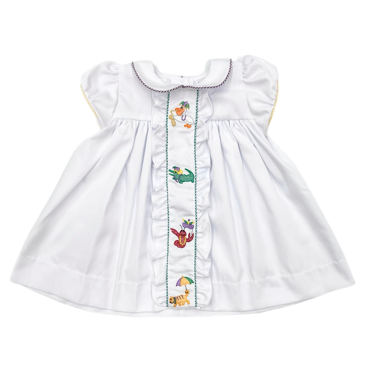 Lulu Bebe MG Animal Embroidered Dress