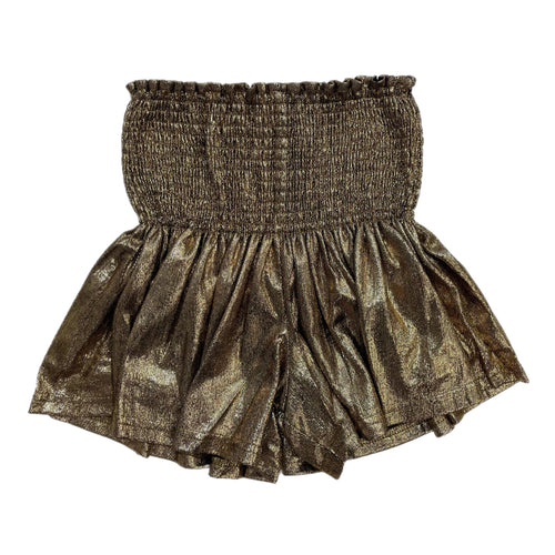 Mini Molly Black/Gold Shorts