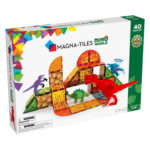 Magna Tiles Dino World 40 Piece Set