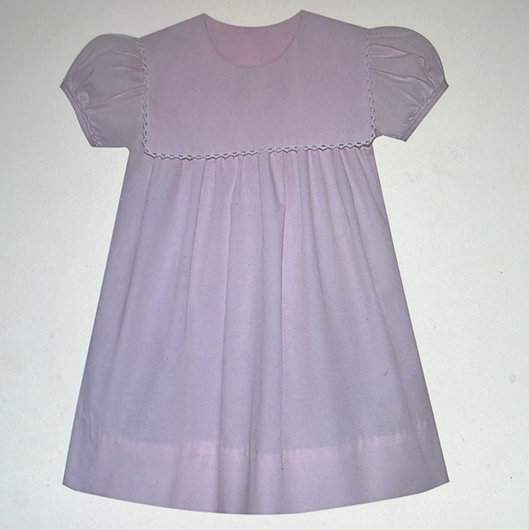 RN Ellis Pink Dress w/Square Collar