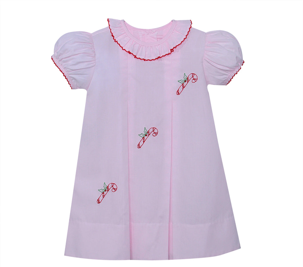 RN Reese Dress-Candy Canes