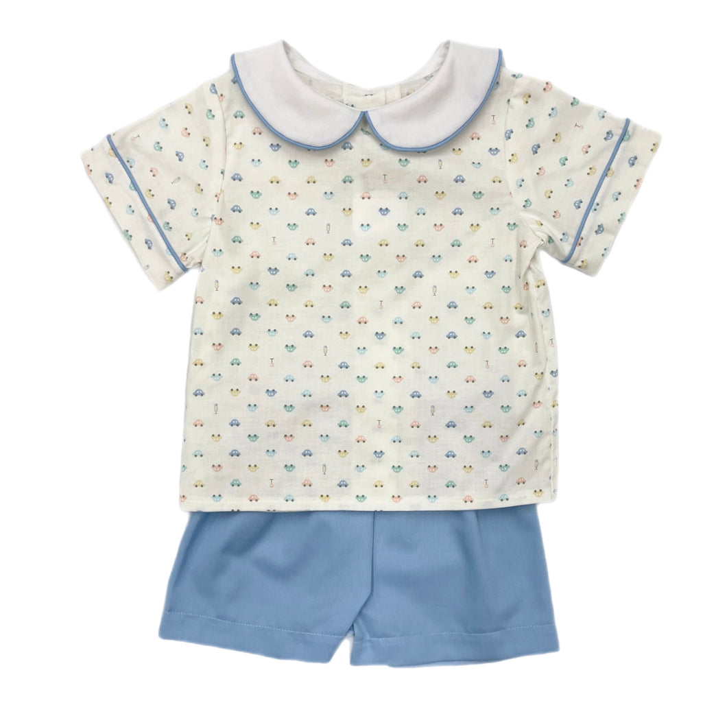 Anvy Pastel Car Short Set