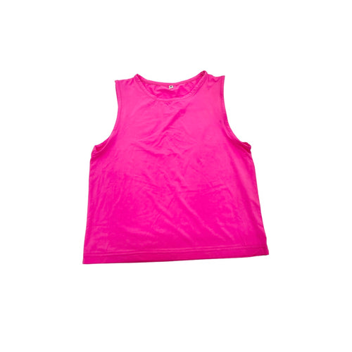 Blended Spirit Athletic Top-Hot Pink