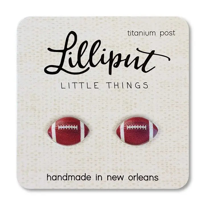 Football Earrings