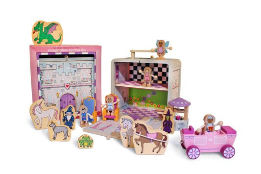 Jack Rabbit Suitcase-Princess Castle