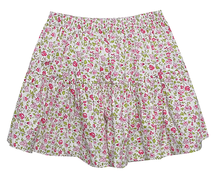 RN Fuschia Pink Flower Daphne Skirt