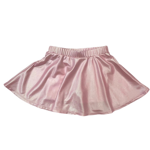 LuLu BeBe Metallic Pink Skirt