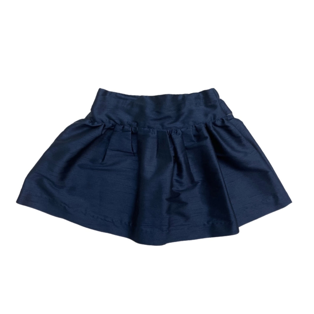 Funtasia Too Navy Shantung Skirt