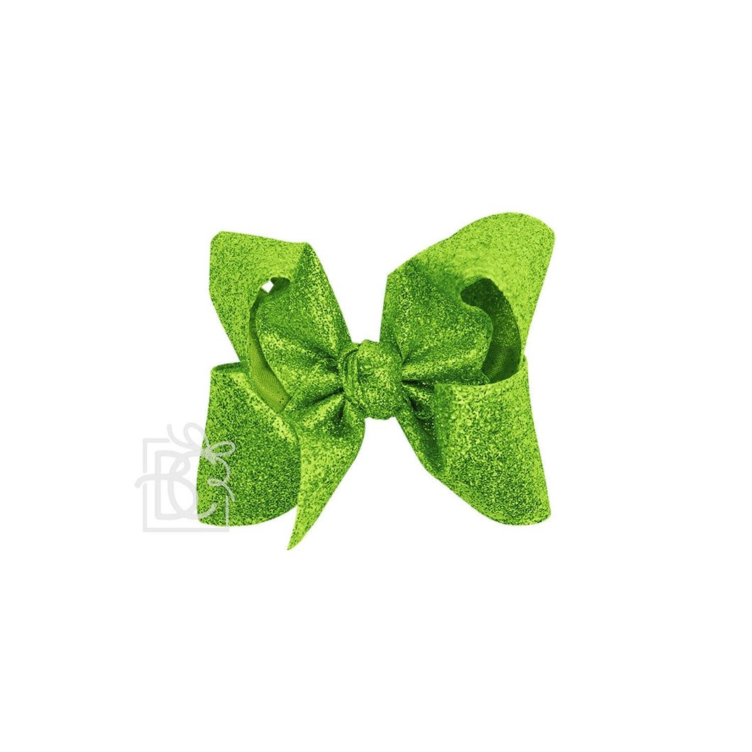 BC Green Glitter Bow