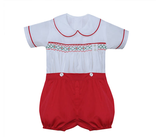 RN Maximilian Christmas Button On-Red